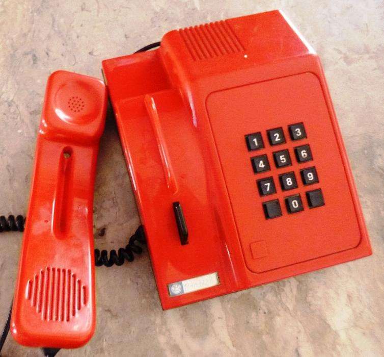 telefone fixo vintage