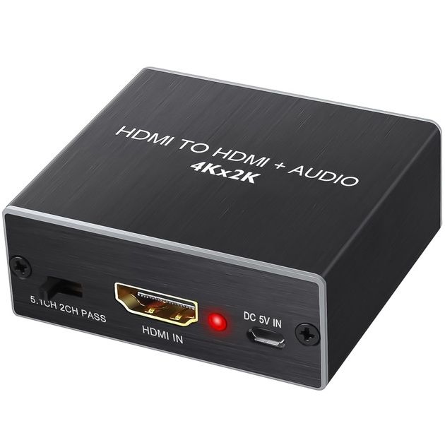 Адаптер екстрактор Techly 2CH LPCM HDMI 4K UHD 3D 4K UHD 3D