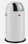 Kosz WESCO Pushboy 50l, biały matowy