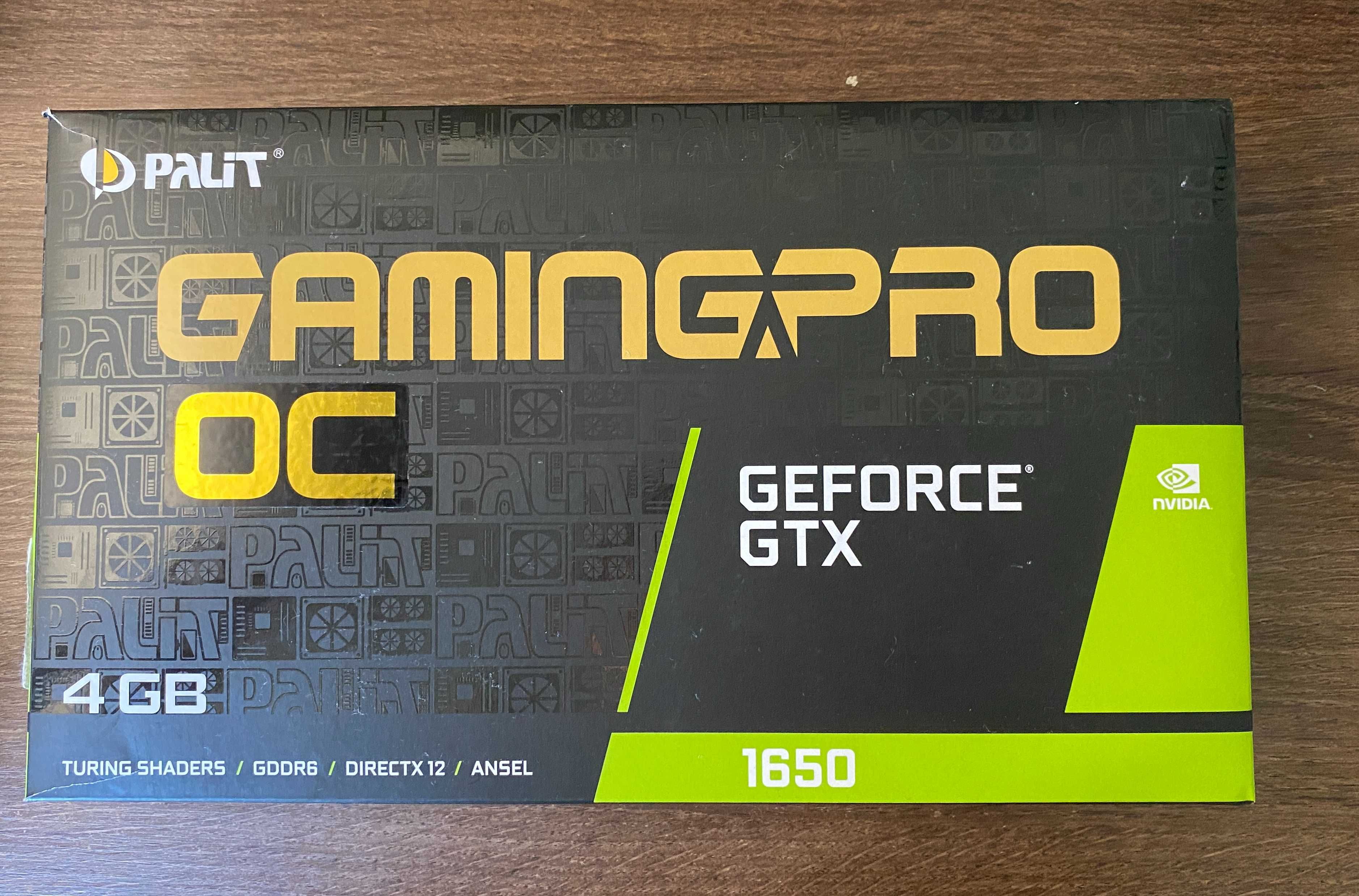 Відеокарта Palit PCI-Ex GeForce GTX 1650 GamingPro OC 4GB GDDR6