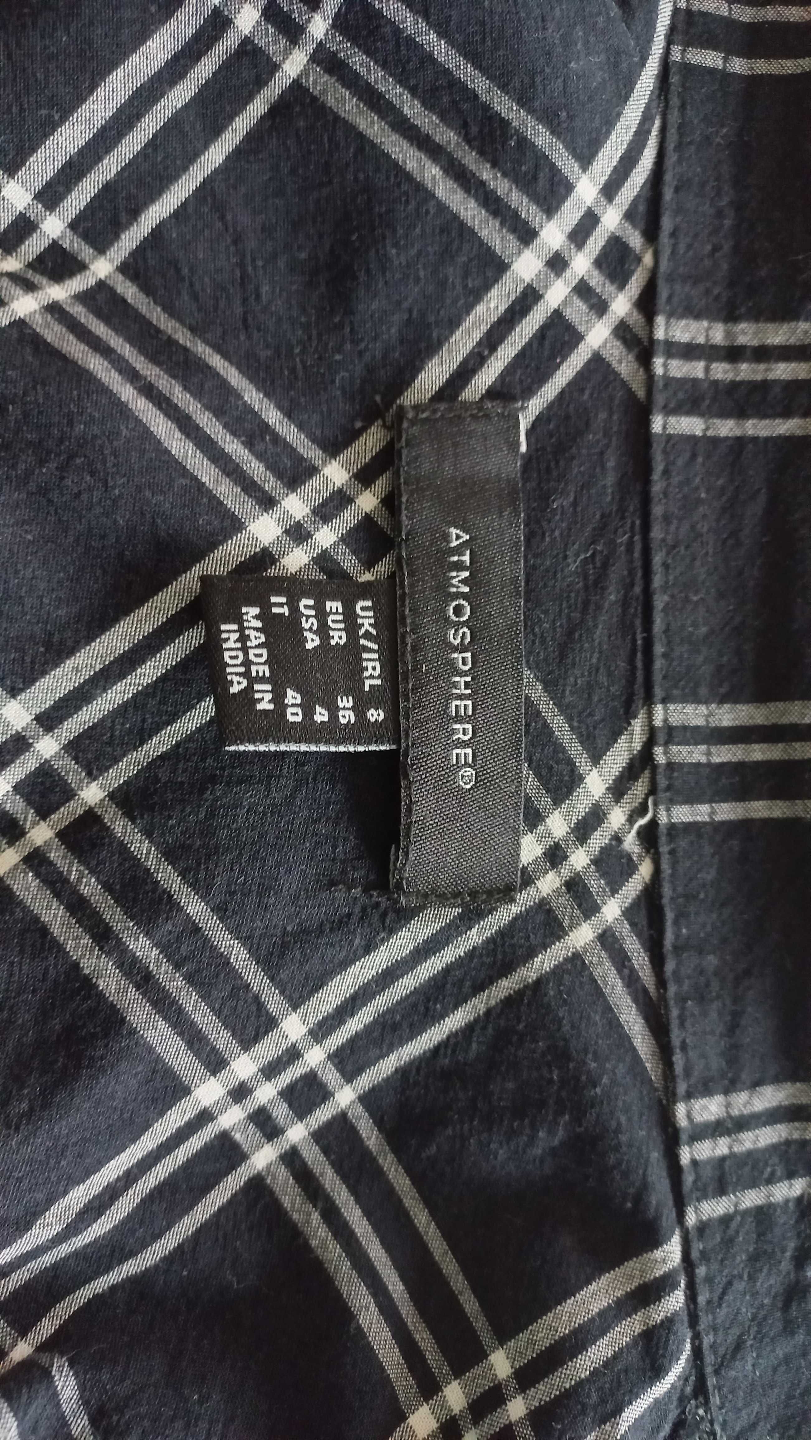 Camisa  xadres, senhora