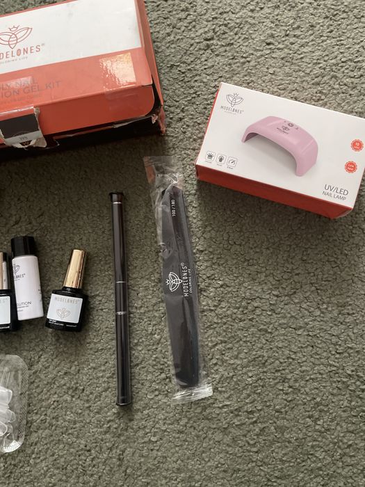 Modelines poly nail zestaw do przedłużania paznokci 1809