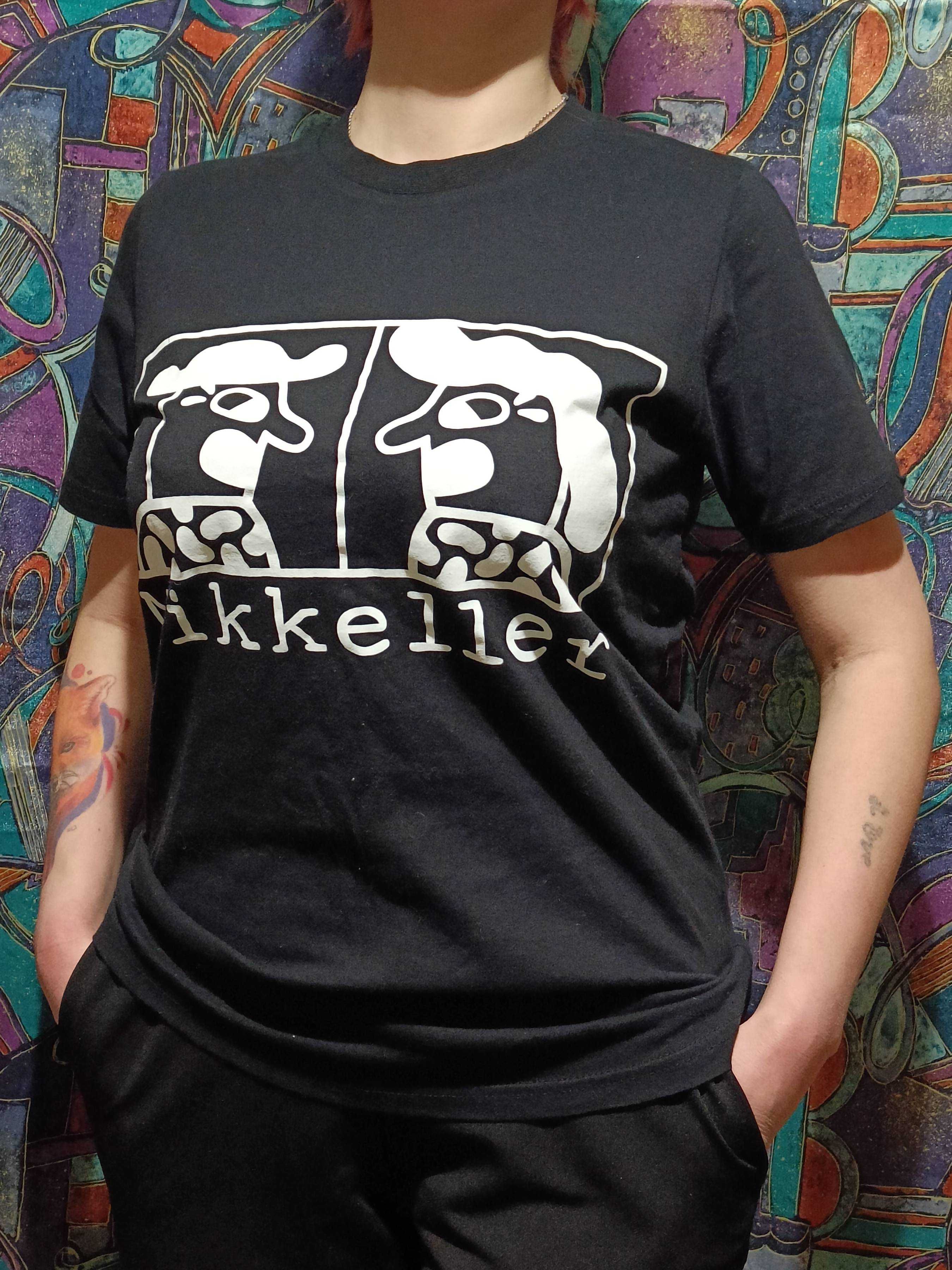 Футболка женская черная хлопковая Mikkeller с круглым вырезом, XS