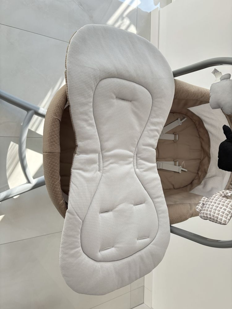 Łóżeczko chicco 4 w 1, baby hug, kołyska, leżaczek, krzesełko, beige