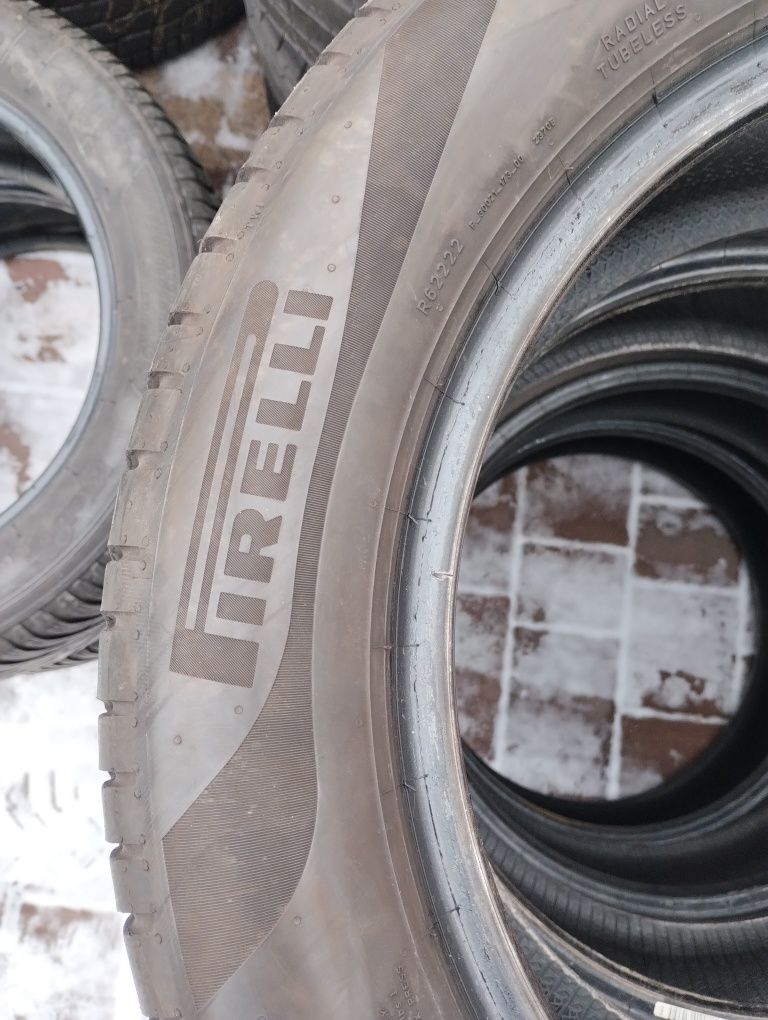 Dwie opony letnie 205/55 R16 PIRELLI 2019 około 7mm