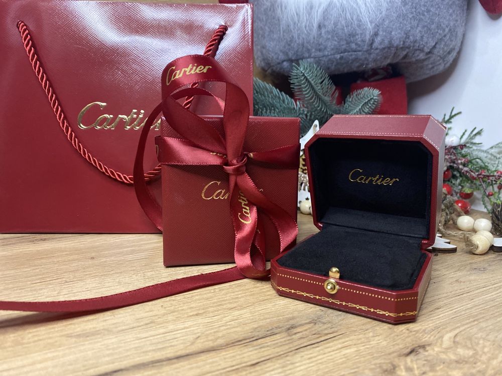 Коробок для кольца Cartier .Картье.Новый.Полный комплект.