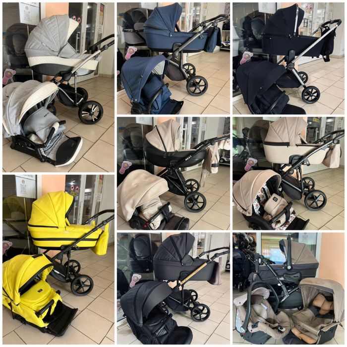 Коляски 2в1, нове надходження Adamex Anex Riko Bexa Tako