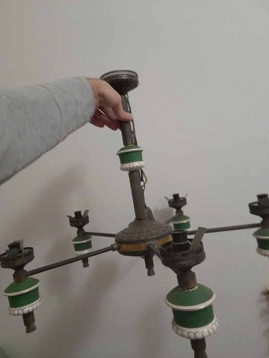 Belíssimo candeeiro de teto vintage