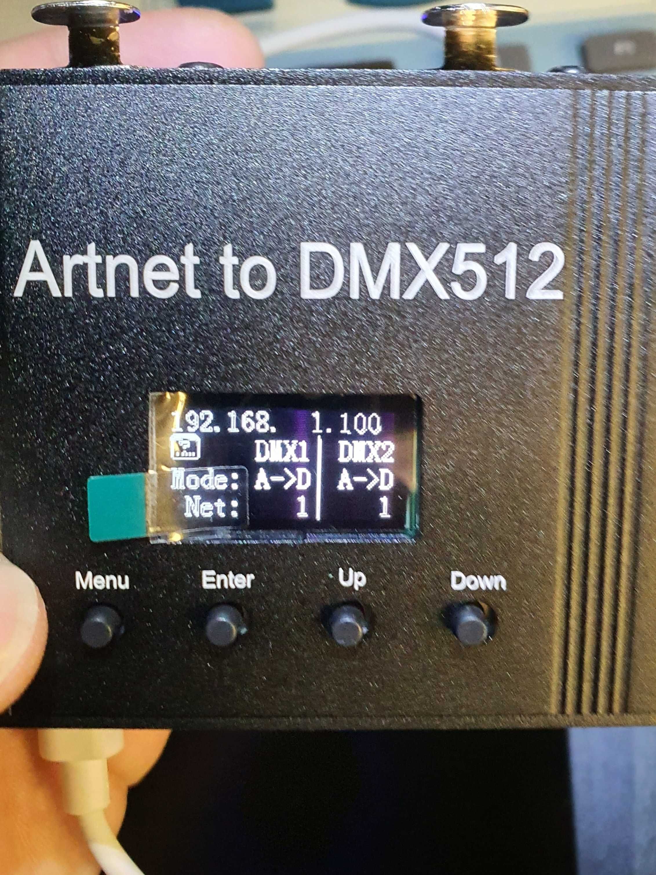 ArtNet-Controlador de Iluminação Ethernet