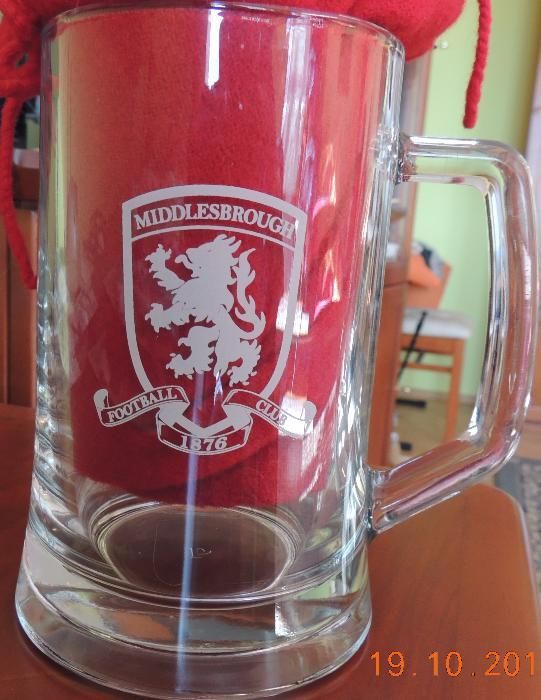 kryształowy kufel Middlesbrough FC Premier League