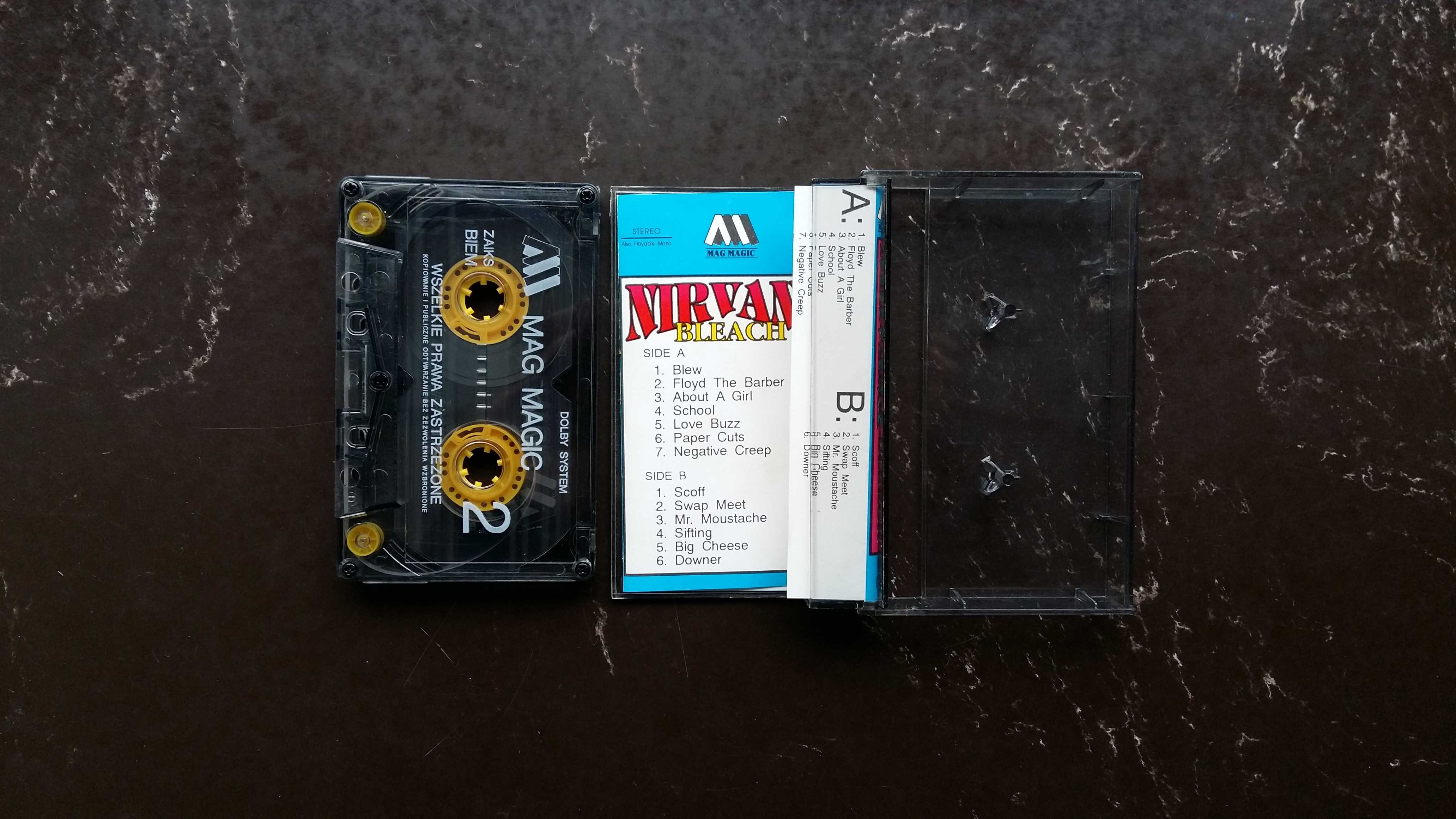 Kaseta magnetofonowa Nirvana- Bleach