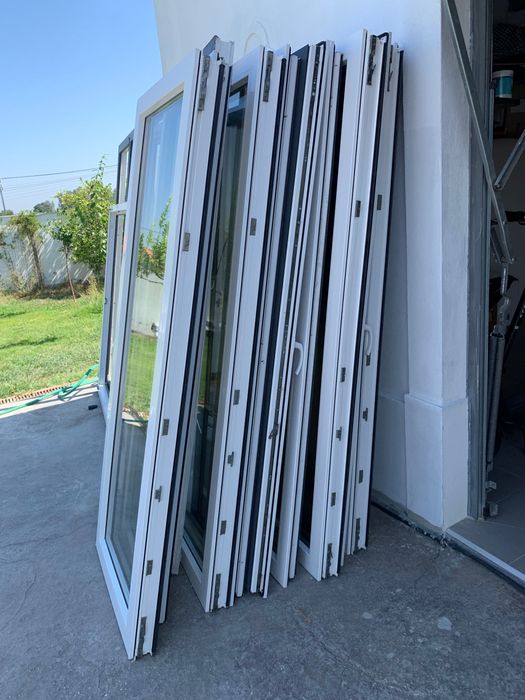 Janelas de PVC com vidro duplo