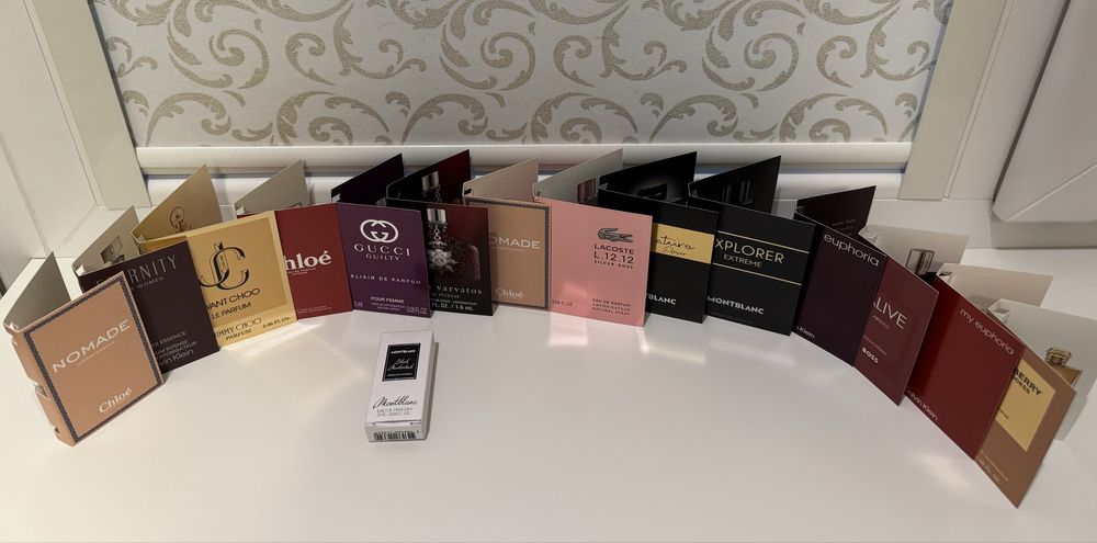 Beauty Box BROCARD 15 брендових ароматів +туш Missha +міст| Бʼюті Бокс