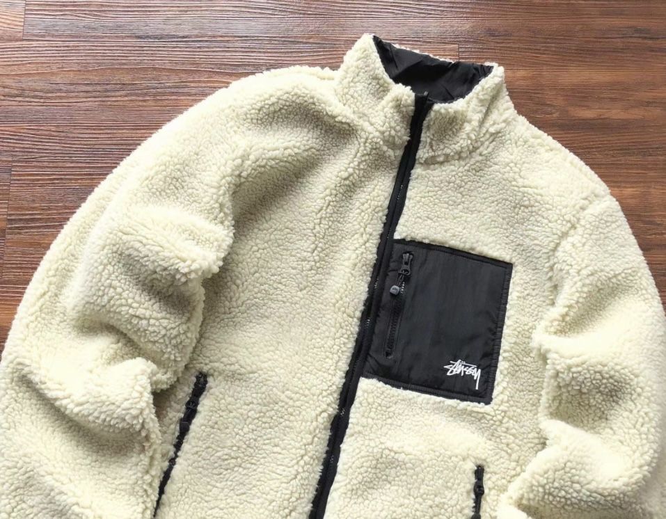 Casaco fleece stussy