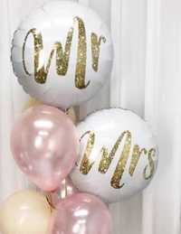 2 balony ślub, rocznica ślubu
