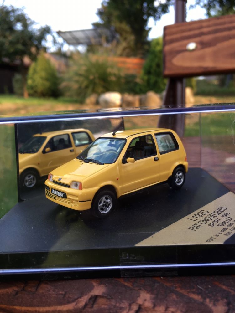 Czasopismo/wydanie VITESSE- Fiat Cinquecento Sporting „GIALLO”