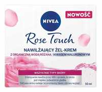 Nivea Rose Touch Nawilżający Żel Krem 50Ml