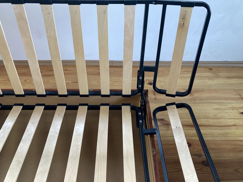 Kanapa łóżko rozkładane  ze skrzynią  120x200