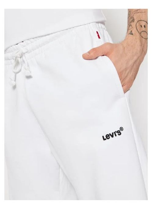 Levis białe spodnie dresowe dla chłopca