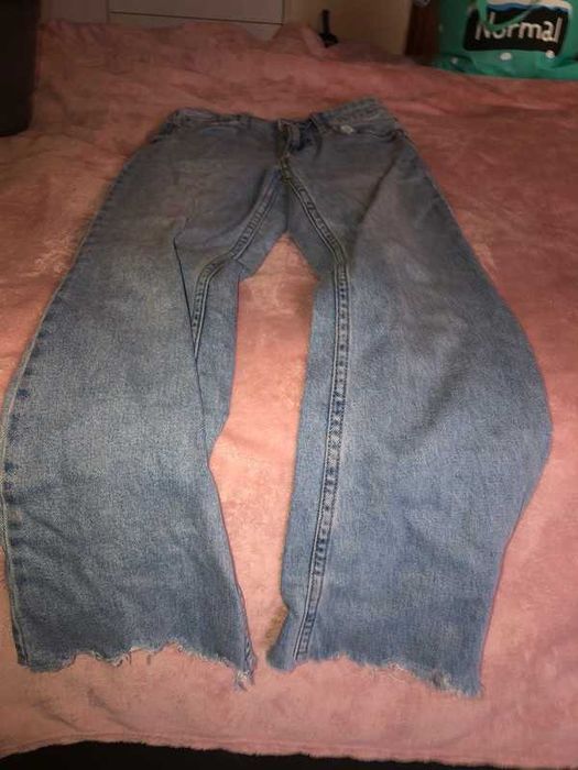 Calças de ganga Boca de Sino