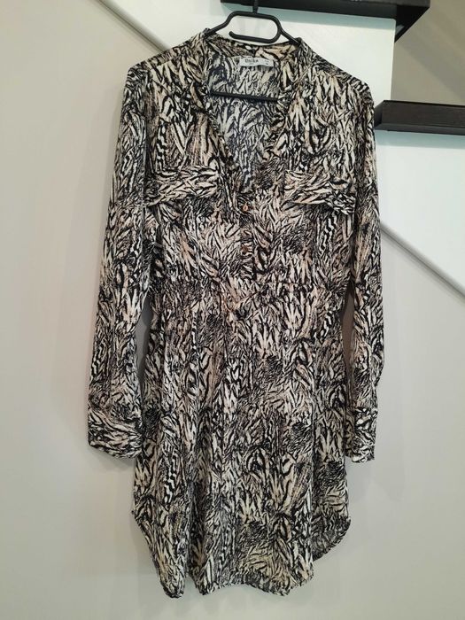 Wysokogatunkowa sukienka  szmizjerka Unika Paris butik CantyTM
