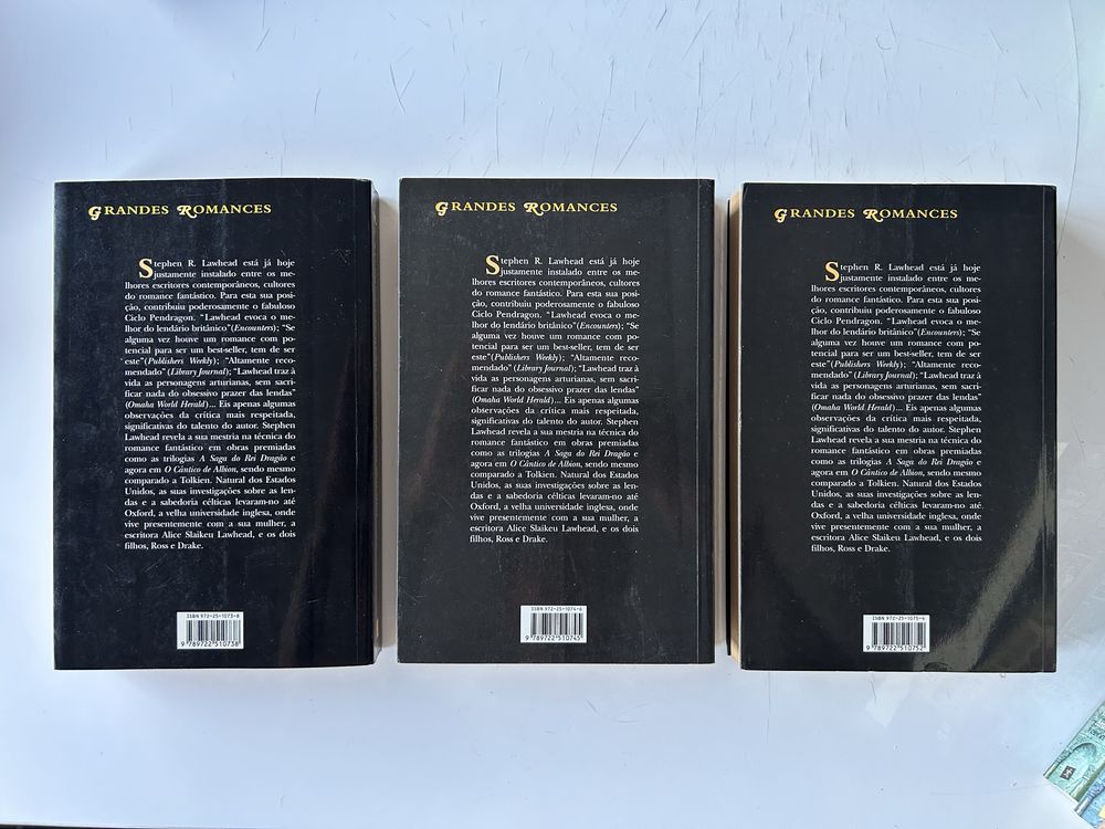 Saga o Cântico de Albion de Stephen Lawhead