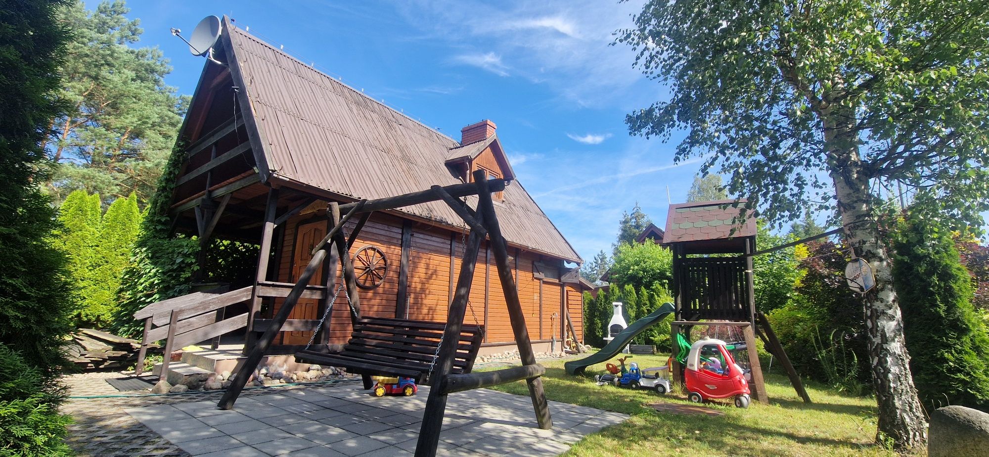 Domek letniskowy w Tleniu