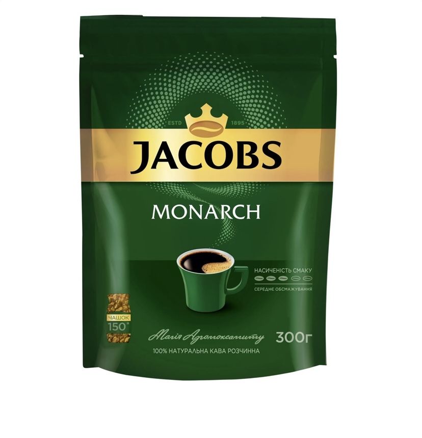 Кофе растворимый Jacobs Monarch, 300 г