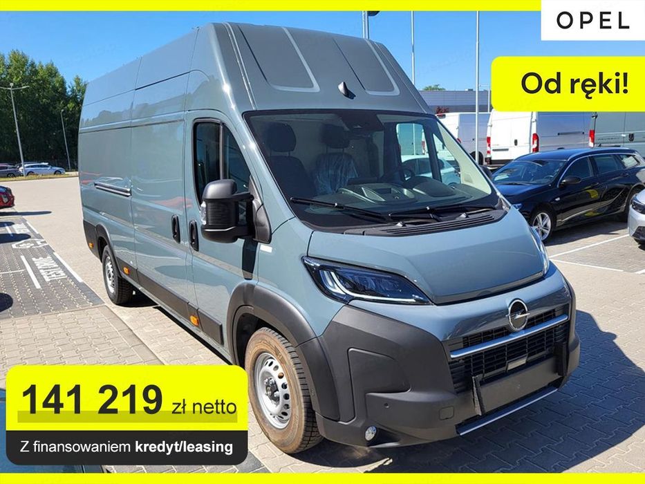 Opel Movano Heavy L4H3 AT8 2.2 180KM  Full LED !! Drzwi 270° !! Demontowalny Hak !! Wzmocnione Zawieszenie
