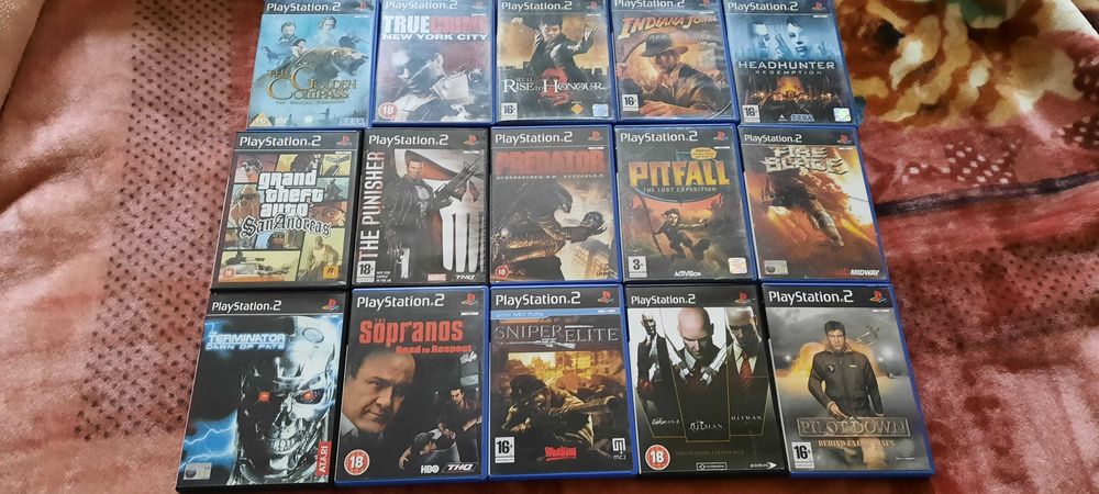 Lote 5 - Vários Jogos PS2 - Como Novos