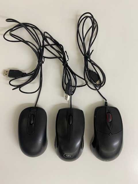 Ratos diversos - com/sem fio (wireless) e também gaming - a funcionar