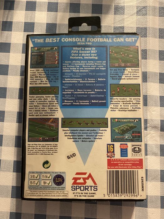 Fifa Soccer 95 (Mega Drive)