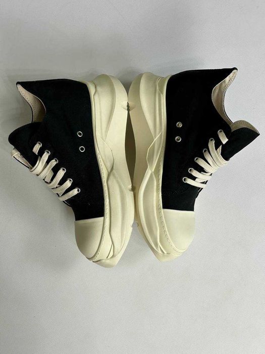 Rick Owens DRKSHDW Abstract Ramones jumbo lace laces кеди кросівки 43