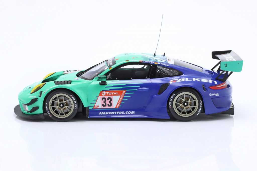 Model 1:18 Ixo Porsche 911 GT3 R #33 24h Nürburgring 2020 Falken