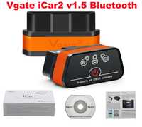 2020г. Aвто сканер Vgate iCar2 v1.5 Bluetooth/блютуз OBD 2/ОБД2 ELM327