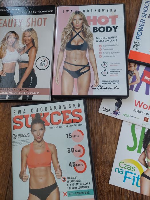 Płyty CD fitness Chodakowska Gacka HIT