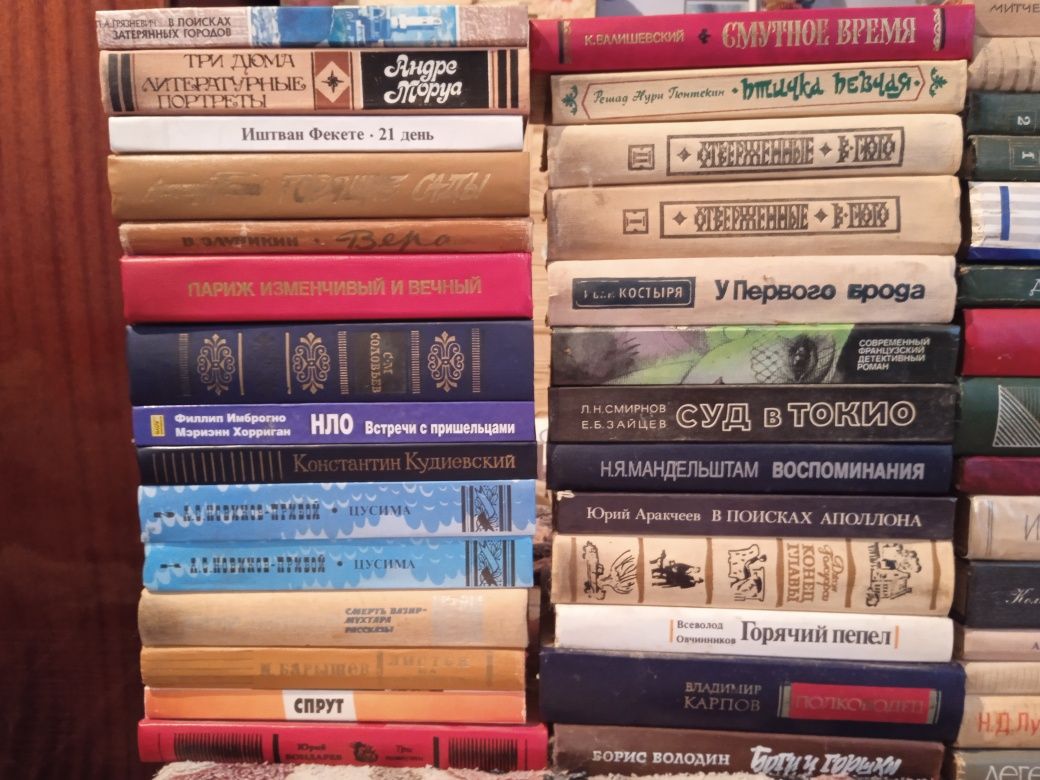 Голон, Гюго, Куприн, Леонов, Андре Моруа, Попов, Штильмарк, Быков...