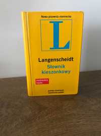 Słownik kieszonkowy Langenscheidt polsko - niemiecki