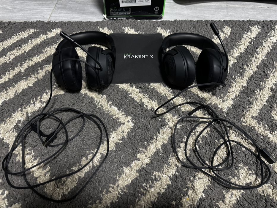 Razer Kraken V3 X игровые наушники с микрофоном