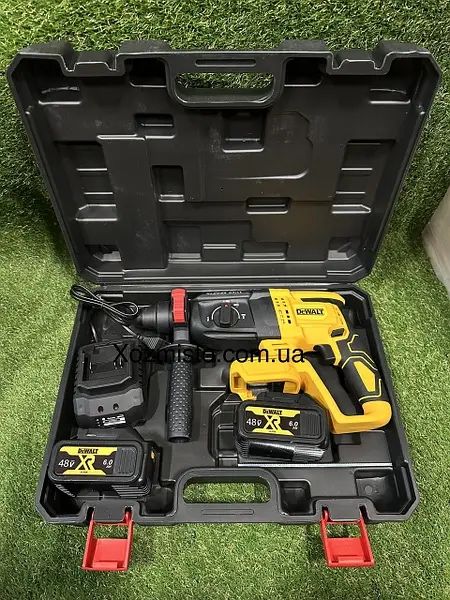 Акумуляторний перфоратор DeWalt DCH133NT (48V, 6AH), АКБ перфоратор