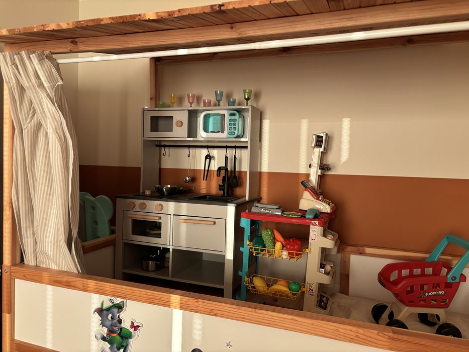 Ikea Kura Domek Łóżko dla dziecka