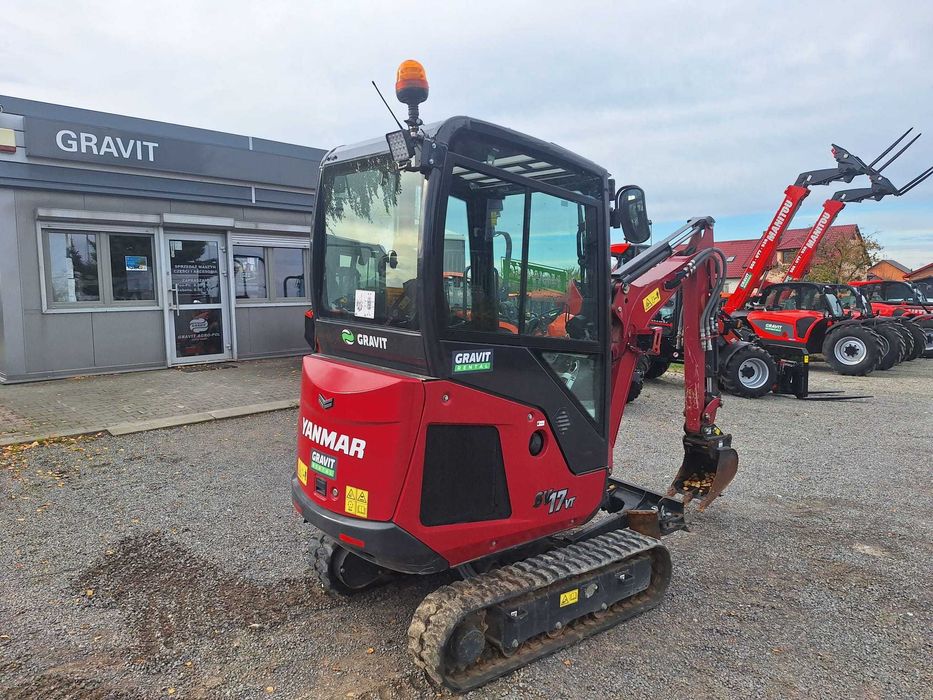 Koparka Yanmar SV17 DEMO (1,8 tony) od Autoryzowanego Dealera - GRAVIT