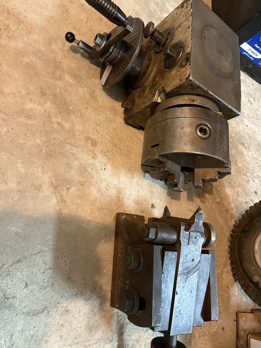 Glowica do frezarki dłutownica podzielnica stół obrotowy okular