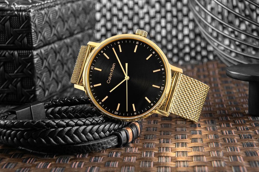 Zegarek Męski CALVIN KLEIN Modern Mesh + BOX