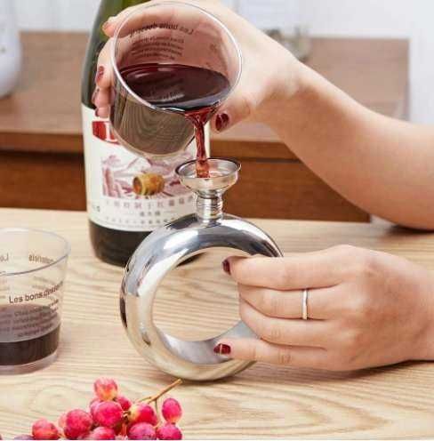 Piersiówka Bransoletka Na Rękę Damska 4oz 118ml Prezent