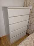 Cómoda c/ 5 gavetas Kullen Branco IKEA