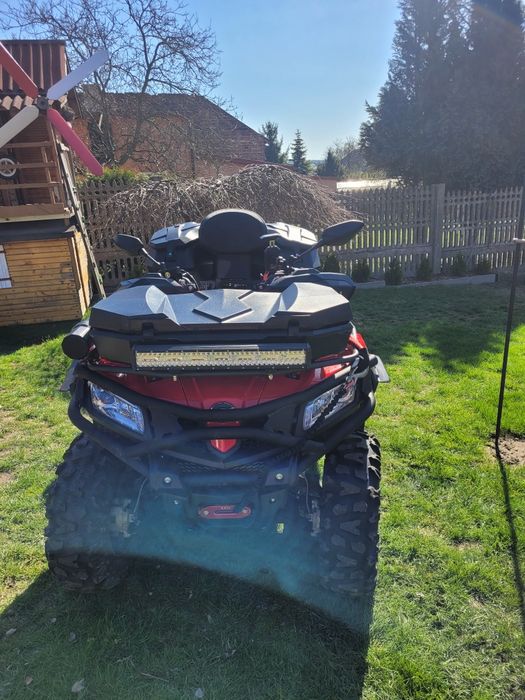CFmoto 520l dużo dodatków