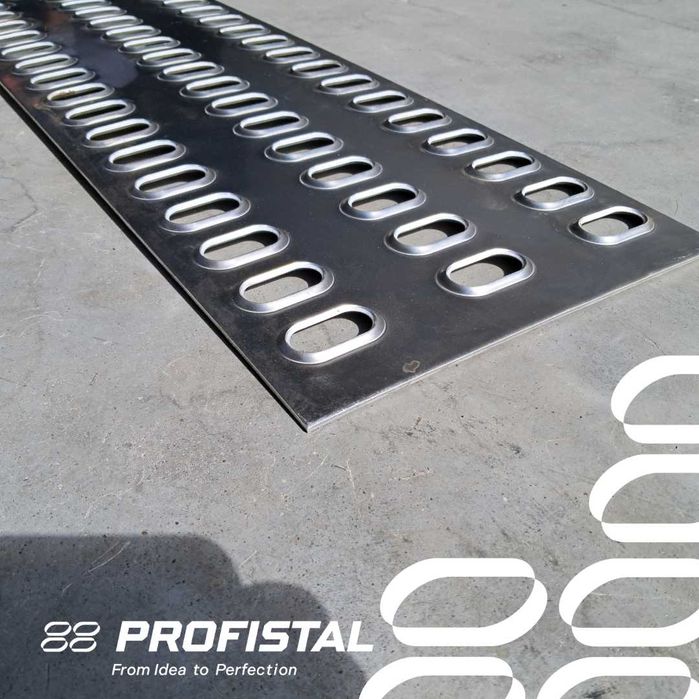Blacha ALUMINIOWA LOHR 30 cm autolaweta najazd pomoc drogowa platforma