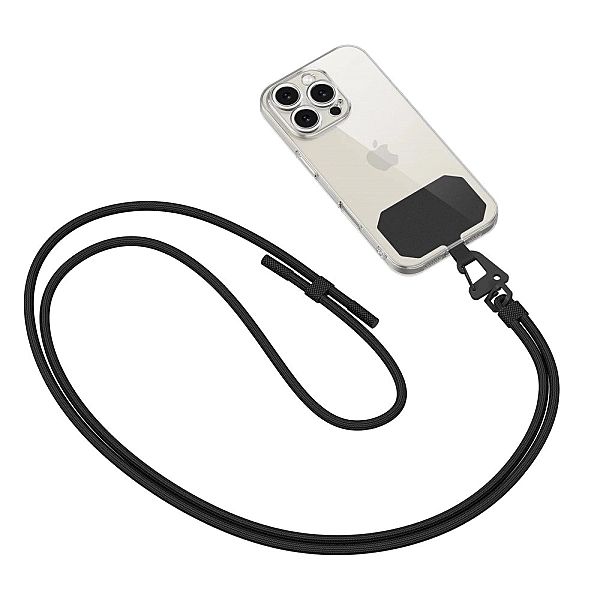 Tech-Protect C5S Rope Crossbody Strap Black