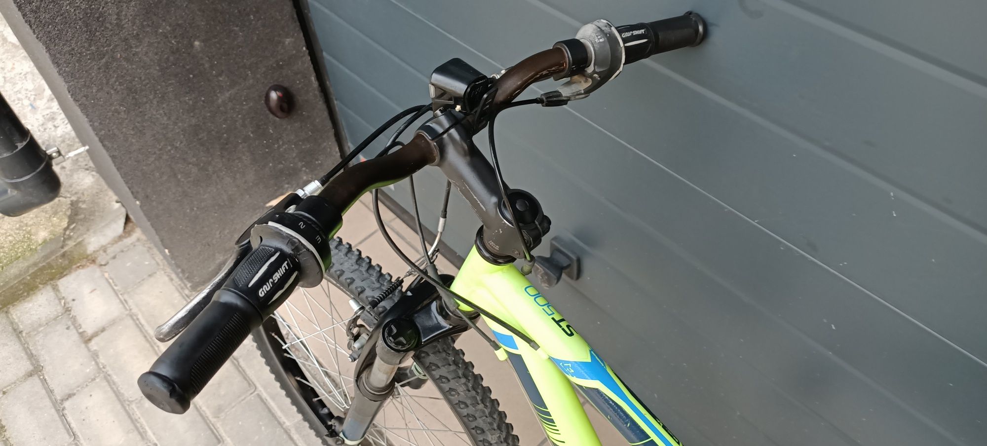 Rower rowerek dziecięcy B'twin Rockrider Shimano amortyzator 24"